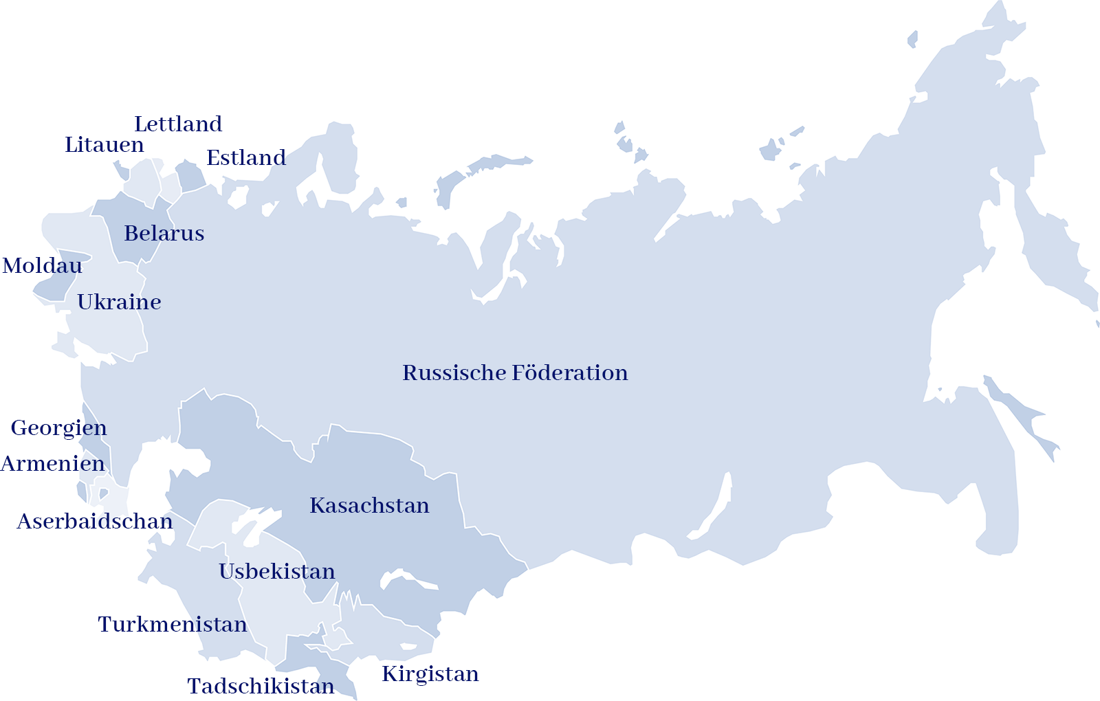 Partnerländer der Stiftung West-Östliche Begegnungen Partnerländer der Stiftung West-Östliche Begegnungen