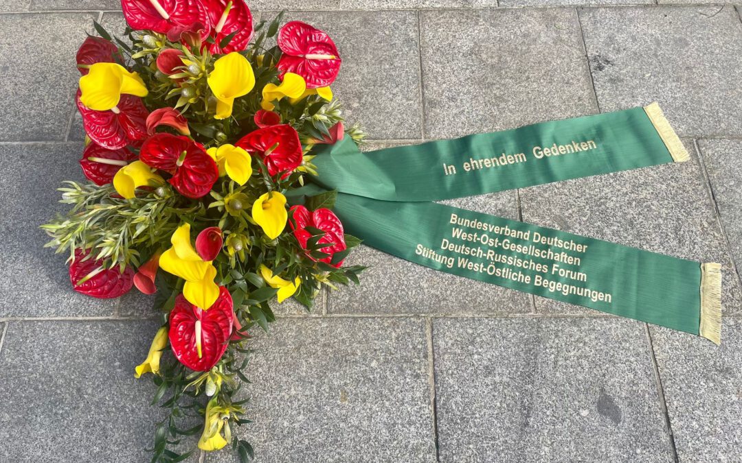 Gedenken zum Tag der Befreiung am 8. Mai
