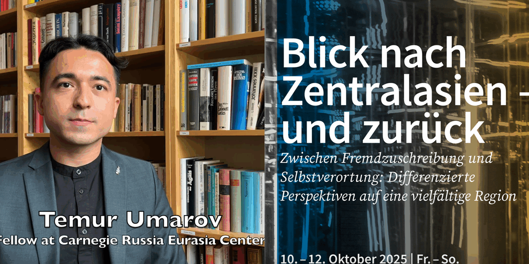 „Blick nach Zentralasien – und zurück“ – Interview mit Temur Umarov